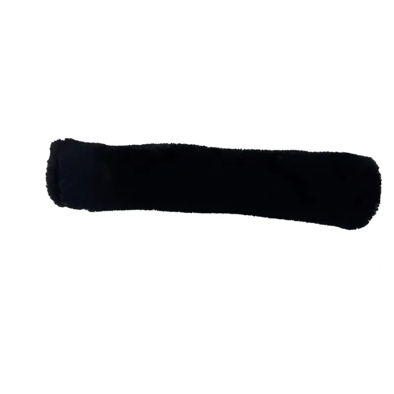 Cameo Deluxe Fur Noseband Cover in Black